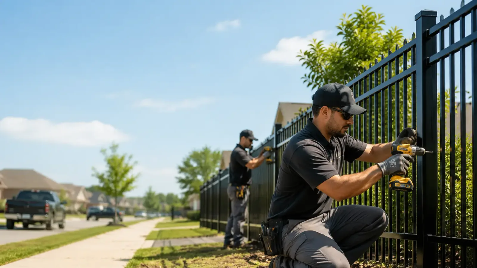 Metal Fence Installation in Fries, VA